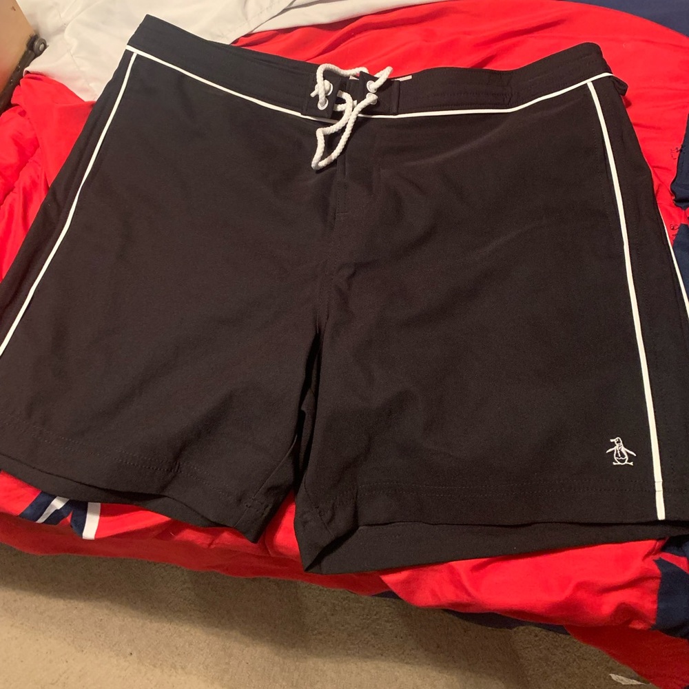 NWOT Penguin Swimming Trunks